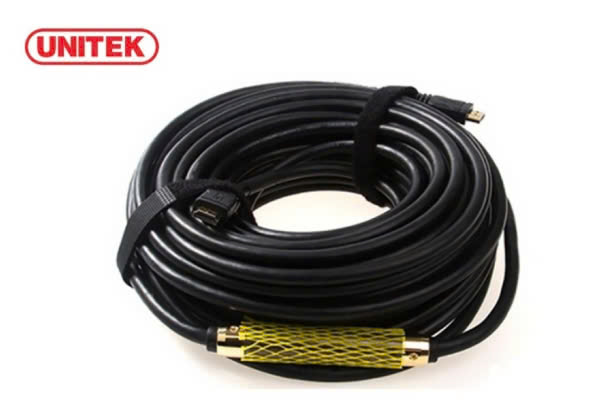 Cáp HDMI Optical UNITEK C1031CNI 30m - Kết nối 4K siêu xa, chất lượng tối ưu
